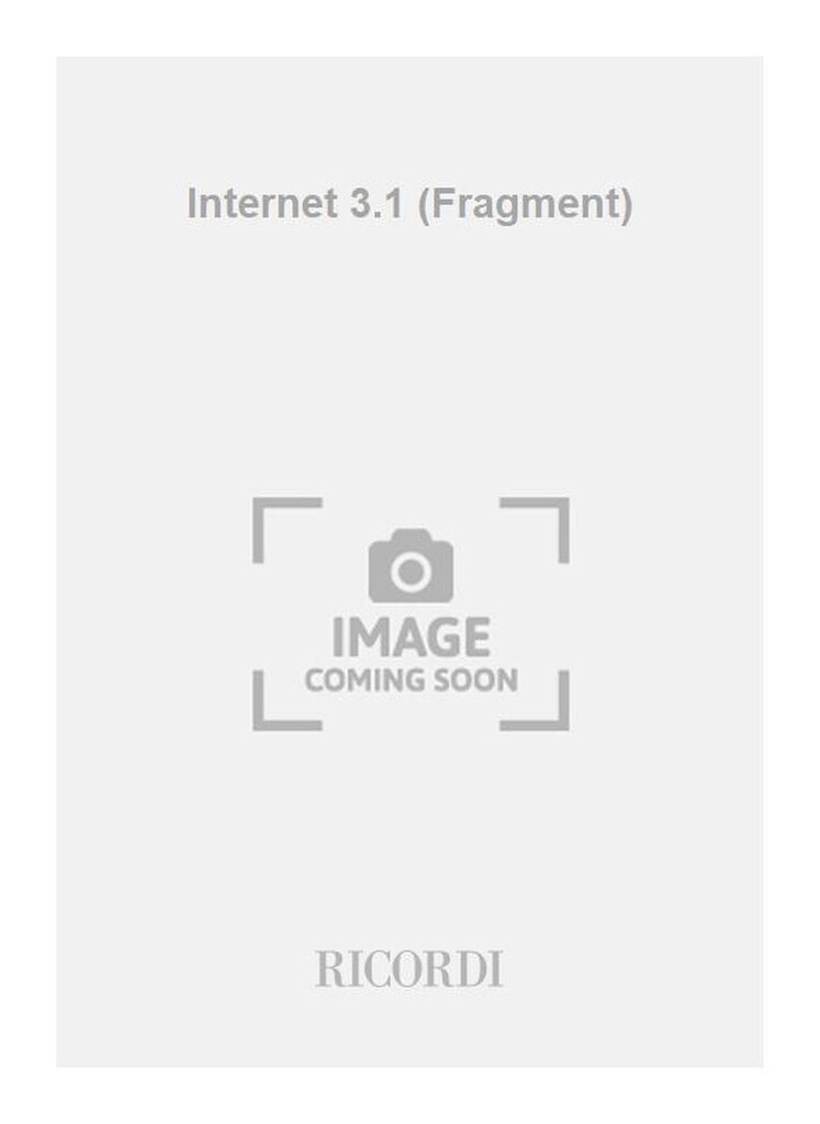 Internet 3.1 (Fragment)